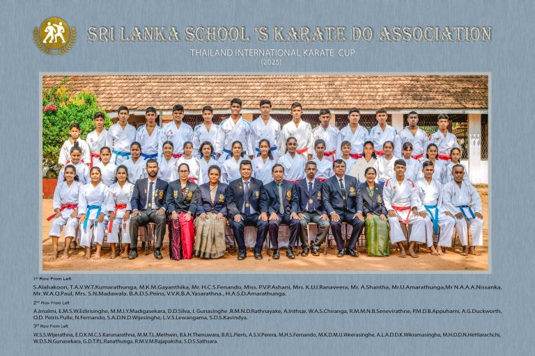Sri Lankan School Karatekas to compete at Thailand Meet
