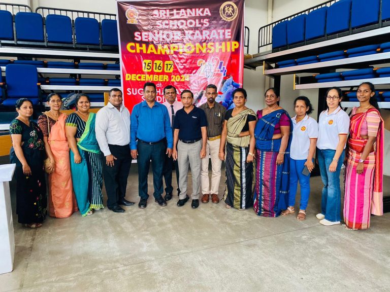 Sri lanka School’s karate Do Association Committee members